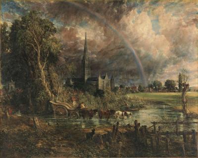 Salisbury Cathedral from the Meadows