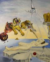 Dream Caused by the Flight of a Bumblebee around a Pomegranate a Second Before Awakening