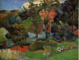 Landscape at Pont-Aven