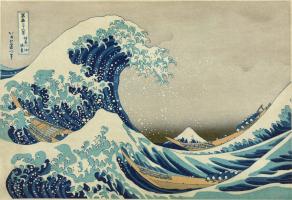The Great Wave off Kanagawa (Thirty-six Views of Mount Fuji)