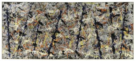 Blue Poles (Number 11, 1952)