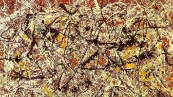 Mural on Indian Red Ground