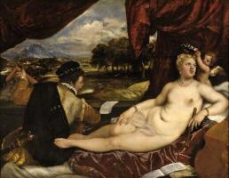 Venus and Musician