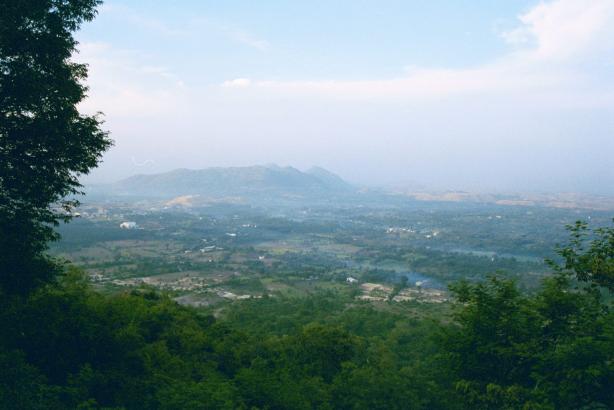 Salem, through the morning Haze